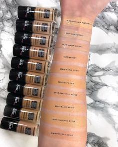 Covergirl Foundation, Foundation Swatches, Foundation Shades, La Girl, Foundation Concealer, Hair Skin, Concealer, Makeup Tips, The Beauty