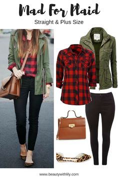 Plaid Outfits Fall, Blush Outfit, Goth Outfit, Plaid Outfits, Legging Outfits, Fall Street Style, Red Shirt, Fall Winter Outfits