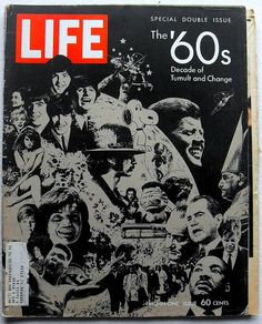 the cover of life magazine with images of people