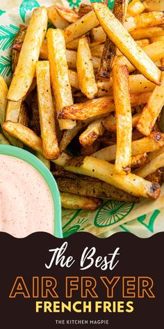 Air Fryer French Fries Air Fry French Fries, Air Fryer Chips, Air Fryer Fries, Best French Fries, Air Fry Potatoes, Air Fryer French Fries, Cooks Air Fryer, Crispy French Fries