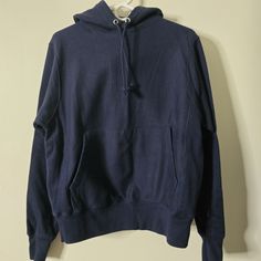 Nwot Champion Reverse Weave Hoodie Sweatshirt Size S New, Never Worn Or Washed Navy Blue High Quality, Thick, Cozy, Warm Fleece Lining Classic See Photos For Approximate Measurements. Champion Reverse Weave, Hoodie Sweatshirt, Navy Blue, Womens Tops, Sweatshirts Hoodie, Navy, Sweatshirts, High Quality, Women Shopping