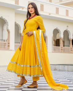 Dress Set Anarkali Style - Shaili - www.riafashions.com