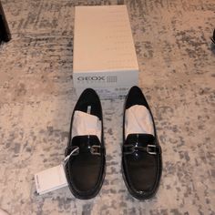 New! Good Condition Size Us- 10 Eu Size- 40 Color - Shiny Black Geox Shoes, Shoes Color, Size 10, Women Shoes, 10 Things, Women Shopping, Color, Black