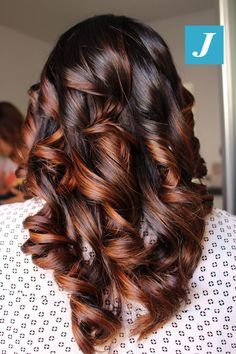 Horrible Hair, Colored Hair Tips, Hair Color Options, Polished Hair, Brunette Hair With Highlights, Red Highlights, Copper Brown