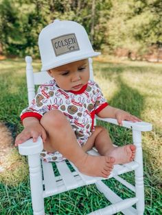 Personalized Infant and Youth Snapback Hats Laser Engraved Leatherette Patch Comes as shown with first name in all caps and middle name in cursive font SIZING:   Infant - 48cm circumference - Approx 6m-3yrs Youth - 52cm circumference -Approx 3yrs-9yrs Leatherette patch is laser engraved and heat pressed onto hat. Please keep in mind every child is different and has a different-sized head so if you are unsure, please size up. Hand washing/spot cleaning is recommended. PRODUCT DETAILS Infant and y Casual White Trucker Hat For Birthday, Casual White Hat For Birthday, Casual Personalized White Trucker Hat, Casual White Personalized Trucker Hat, Personalized Casual Baseball Cap For Birthday, Casual Personalized White Baseball Cap, Name In Cursive, In Cursive, Cursive Font