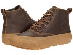 SeaVees Mammoth Boot - Men's Shoes : Elmwood : The SeaVees Mammoth Boot is a water-resistant lace up boot made with natural, heavy, rugged oiled leather and lined in super soft fleece. Contoured, cushy foam footbed with extra heel-strike cushion for comfort. Includes SeaVees's exclusive cooling system with perforations for breathability and cooling airflow channels. Traditional long lasting natural rubber outsole. Inspired by road trips and long weekends spent in Mammoth Lakes, CA. Imported. Mea Brown Low-top Lace-up Boots With Rubber Sole, Waxed Finish Boots For Outdoor Fall Activities, Waxed Finish Outdoor Boots For Fall, Fall Outdoor Boots With Waxed Finish, Rugged Leather Lace-up Moto Boots, Casual Moto Boots With Lug Sole For Outdoor Activities, Casual Moto Boots With Lug Sole For Outdoor, Brown Lace-up Combat Boots With Rubber Sole, Casual Lace-up Boots With Lug Sole For Outdoor