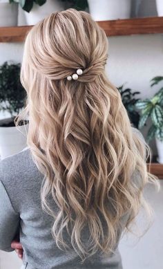 Rustic Wedding Hairstyles, Boho Hairstyle, Elegant Wedding Hair, Wedding Hairstyles For Long Hair