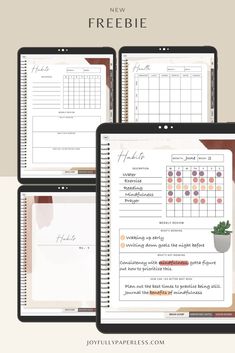 Free Digital Hyperlinked Planner! freeprintab Habit Tracker Digital Planner, Digital Weekly Planner Templates Free, Digital Planner Template Goodnotes Free, Free Undated Digital Planner, Free Digital Planner Goodnotes 2023-2024, 2024 Digital Planner, 2024 Planner Free