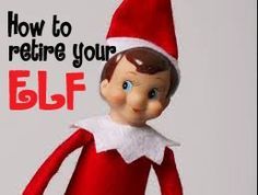 an elf with the words how to return your elf