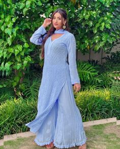 Shop our French Blue chikankari kurta set now 😍
So perfect for the summer heat, easy and breezy ✨

#labelaishwaryrika #shoplabelaishwaryrika #lucknowdesigner #designer #newcollection #bridesofindia #newarrivals #fashion #couture #ethnicoutfit #ethnicwear #fashioninspo #bridalwear #trendingchikankari #chikankariwork #chikankariembroidery #chikankurti #onlineshopping #chikankari #OOTD #festivevibes #supportindiandesigners #trending #chikankarisuit #indianfashion #luxuryfashion #madeinindia Kurta Sharara Set, Kurta Sharara, Chikankari Suits, Ethnic Outfits, Dress Indian Style, Sharara Set