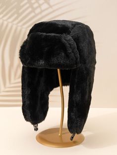 Trapper Hat Men, Fur Trapper, Fur Trapper Hat, Aviator Hat, Trapper Hat, Winter Hats For Men, Ski Hats, Trapper Hats, Retro Mode