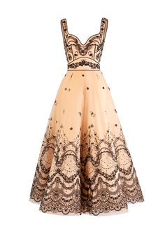 Description Nude A-line, Long dress Sleeveless Sweetheart neckline Tulle, Embroidered lace Dry Clean Evening Dress RTWSS23-48SKIN&BLK34 Saiid Kobeisy, Embroidered Tulle Dress, Diva Dress, Royal Outfits, Embroidered Tulle, Dressy Dresses, Tulle Fabric, Kpop Fashion Outfits, Dress Size Chart