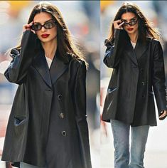 Ratajkowski Style, Post Photo, Modest Fashion Outfits, Modest Fashion, Fashion Inspo Outfits, Trench Coat, Fashion Beauty