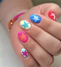 Teen Nails, Girls Nail Designs, Spring Acrylic Nails, Punk Nails, Cute Simple Nails, Simple Gel Nails, Girly Acrylic Nails, Cute Gel Nails