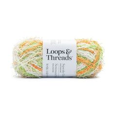 loops and threads yarn in multicolors