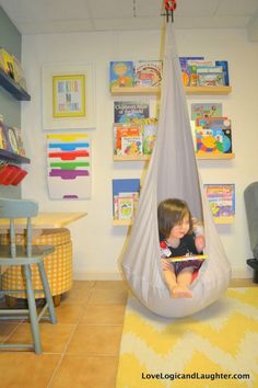 Loft Bed Ideas, Seat Hammock, Playroom Table, Book Ledge, Reading Nook Kids, Kids Play Spaces, Comfy Reading, Shelter Design