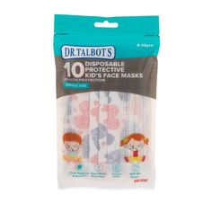 High pollen count means lots of sneezing and less fun while playing outdoors. Dr. Talbot’s Kid's Face Masks allows you and your little one enjoy your time outside, sneeze-free. Each mask is made of breathable material and comes in colorful patterns and fun designs. The built-in, bendable nose clip makes it easy to adjust the mask to fit your child’s face. Dr. Talbot’s Kid’s Face Masks are made to fully cover your child’s nose and mouth for thorough protection. Soft ear loops make the mask comfor Nose Clip, Colorful Patterns, Fun Designs, Ear Loop, The Mask, Outdoor Play, Product Label, Medical Supplies, Cool Patterns