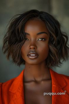 bob-hairstyles-for-black-women-189 Quiet Luxury Hair, Ear Length Hairstyles For Black Women, Ear Length Bob, Hairstyle Examples, New Hair Do, Classic Hairstyles, Pretty Hair Color, Be Natural, Short Natural Hair Styles