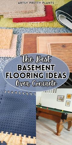 the best basement flooring ideas for every concuit in your home or business