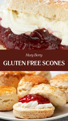 Mary Berry Gluten Free Scones Gluten Free Fair Food, Gluten Free Scones Easy, Gluten Free Scones Recipe, Best Gluten Free Flour, Glutenfri Baking