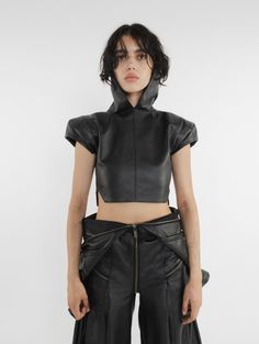 Lunar Laboratories Available in calf leather Available in all sizes Feel free to ask anything Aerospace Engineering, Big Shoulders, Collar Top, Leather Collar, Work Experience, Everyday Wardrobe, Long Tops, Romania, Womens Clothing Tops