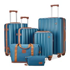 [7 Days Pre-Sale] 3 Pieces Set 18 INCH Carry On Luggage Set TR007 Plus with Cup Holder and USB Port Set Options: 3 Pieces Suit Case Set: 1 x 18-inch Carry-on Suitcase (25% Expansion) 1 x Travel Bag 1 x Cosmetic Bag 6 Pieces Luggage Set: 1 x 18-inch Carry-on Suitcase (25% Expansion) 1 x 20-inch Carry-on Suitcase (25% Expansion) 1 x 24-inch Medium Checked Luggage (25% Expansion) 1 x 28-inch Large Checked Luggage 1 x Travel Bag 1 x Cosmetic Bag Features of Carry-On Luggage: Material: Acrylonitrile Travel Luggage Suitcases, Luggage Locks, Checked Luggage, Best Luggage, Carry On Suitcase, Luggage Sets, Carry On Luggage, Travel Gear, Wash Bags