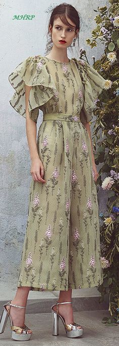 Luisa Beccaria Resort 2018 Luisa Beccaria, Zuhair Murad, Moda Vintage, Romantic Style, Looks Style, Mode Inspiration, A Dress