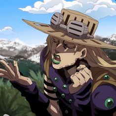 Gyro Zeppeli icon Jojos Pfp, Jjba Steel Ball Run, Gyro Zeppeli, Johnny Joestar, Jojos Bizzare Adventure