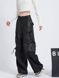 Features: Get a hint of vintage streetwear with our Black Gothic Baggy Cargo Pants. These pants, with a wide leg and an emo aesthetic, are perfect for a 90s-inspired look. Stay stylish and comfortable with this unique blend of fashion and function. Emo Aesthetic, Plaid Pullover, Baggy Cargo Pants, Prom Dress Shopping, 90s Inspired, Short Mini Dress, Long Sleeve Bodycon Dress, Corset Style, Going Out Dresses