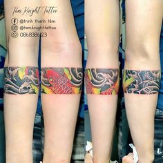 Braclet Tattoo, Cool Half Sleeve Tattoos, All Black Tattoos, Black Tattoo Cover Up