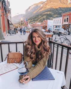 cmcoving on Instagram. Telluride, Colorado, Travel Guide Outfits For Colorado, Colorado Fall Outfits, Caitlin Covington, October Outfits, Southern Curls And Pearls, Colorado Fall, Colorado Summer, Colorado Outfits