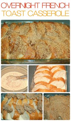 an image of overnight french toast casserole recipe