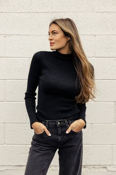 Starry Eyed Turtleneck Sweater – ROOLEE Classic Turtleneck, Starry Eyed, Turtleneck Sweater, Black Sweaters, Neutral Colors, Sweater Top, Outfit Inspirations, Topshop, Turtle Neck