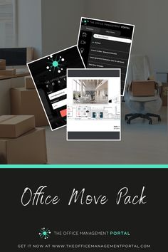 the office move pack is open and ready to be packed