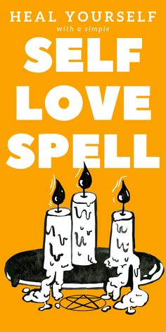 Self Love Spell Chant, Self Love Spells Witchcraft, Spell For Inner Peace, Self Love Candle Spell, Self Healing Spells, Spell For Peace, Self Love Spells, Witchcraft Ideas, Tips For Self Care