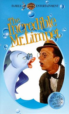 the incredible mr humper book cover with an image of a man and a fish