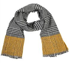 Elevate your everyday look from so-so to so chic with this delightful butterscotch drop scarf. From Glitzhome. Scarf With Fringe, Everyday Look, Scarf Wrap, Knitted Scarf, Scarf Accessory, Fashion Accessories