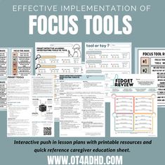 the focus tool is to help students learn how to use their tools in this interactive lesson