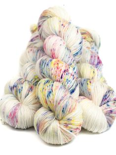 Hand-dyed Sock Yarn - BIS-SOCK CONFISERIE Sock Yarn Projects, Hand Dyed Sock Yarn, Soft Sock, Mini Skein, Yarn Projects, Shawl Scarf, Sock Yarn, Hand Dyed Yarn, Knit Socks