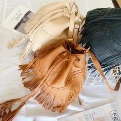 Free U.S. shipping. Style: Fringe & Tassels , color:Brown, suite for season：Spring, Summer, Autumn, Winter ，Anniversary, Date, Going out, School, Work, Material PU, Brown Vegan Leather Vintage Fringe Bag Tassels Crossbody Bucket Bags Trendy Brown Hobo Bag With Fringe, Brown Fringe Bag For Fall, Chic Brown Hobo Bag With Tassels, Brown Tasseled Hobo Bag, Brown Tasseled Crossbody Hobo Bag, Brown Crossbody Hobo Bag With Tassels, Brown Tassel Bags For Daily Use, Brown Tassel Crossbody Shoulder Bag, Brown Crossbody Shoulder Bag With Tassels