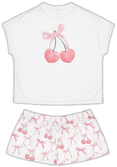 Sweet Pink Sleepwear, Sweet Pink Sleepwear For Loungewear, Sweet Pink Sleepwear For Sleepover, Pink Sweet Sleepwear For Bedtime, Sweet Pink Sleepwear For Bedtime, Cute Pink Pajama Shorts, Cute Pink Loungewear Sets, Cute Pink Cotton Pajama Shorts, Cute Pink Pajama Shorts For Pajama Party