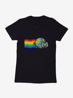 Wash cold; dry lowImportedListed in women's sizesMaterial content by color:Solid Colors - 100% combed ring spun cottonHeather - 90% cotton; 10% polyester Nya Cat, Clone Wars Ahsoka, Nyan Cat, Fire Fits, Funny Outfits, Cat Shirt, Womens T Shirt, Cat Shirts, Dream Clothes