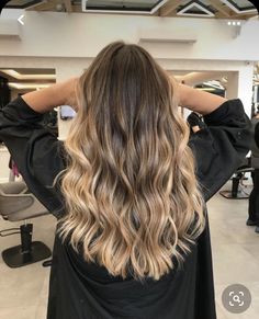 Balyage Long Hair, Blonde Instagram, Baylage Hair, Rambut Brunette, Girly Hairstyles, 2023 Hair, Brown Hair Inspo, Ombre Hair Blonde, Brunette Hair With Highlights