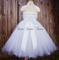 Elegant White Tutu Dress with Wide White Satin Sash NB-8 on Etsy, $40.00 White Tutu Dress, Tutu Dress Costumes, White Tutu, Satin Sash, Flower Girl Tutu, Tutu Dress, White Satin, I Dress, Color Combinations