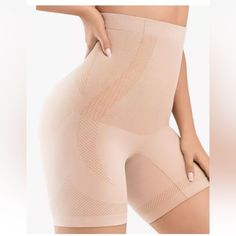 Seamless: These Body Shaper Shorts Are Designed With Minimal Seams To Provide A More Comfortable Fit And Increased Mobility. Tummy Control Shorts: These Women's Undergarments Are Made Of Highly Elastic Fabric To Provide Maximum Comfort And Moderate Compression, Offering Superior Tummy Control. They Tighten Your Midsection, Smooth Your Curves, And Boost Your Confidence. High Waist Butt-Lifting Panties: The Bottom Features A C-Shaped Pleat Seam Design That Naturally Lifts The Hips, While The 4-Way Thigh Slimmer, Girdles, Boost Your Confidence, White Halter Maxi Dress, Women's Shapewear, Body Shaper, 4 Way Stretch Fabric, Body Shapers, Pleated Mini Skirt