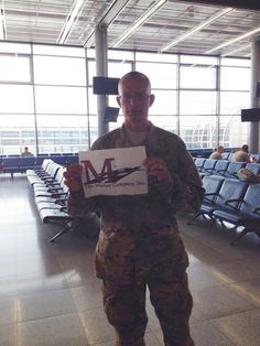 The M and our office admin's hubby on their way back home. Here they are at Ramstein Airbase. #whereintheworldistheM #ramstein #ramsteinab #ramsteinairbase #germany #themathercompany #wesupportourtroops #supportourtroops #thankyouforserving  (Ramstein Air Base (RMS) in Ramstein-Miesenbach, Rheinland-Pfalz) Central Europe, Germany