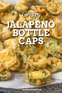 crispy jalapeno bottle caps are the perfect appetizer for any party