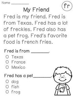 a printable worksheet for kids to practice reading the word frief