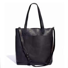 Madewell Medium Transport Tote In Black Brand New + With Tags Color: Black Interior Pocket Exterior Large Pocket Madewell Tote, Sandal Kulit, Madewell Transport Tote, Madewell Bags, Fall Bags, Concept Ideas, Leather Industry, Leather Totes, The Medium