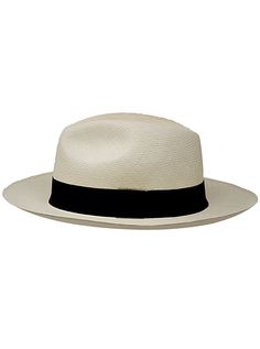 Brand: Gamboa Color: Natural Material: Toquilla straw Brim: 8 cm. (3.15")Grade: 13 - 14 (Fine Fine)learn more Sweatband: Cotton twill, 7 cm (2 3/4") Crown: 11 cm. (4.3") Ribbon: Linen Description: A luxurious hat, handmade in Montecristi, the worldwide famous Panama Hat town in Ecuador. This Panama Fedora hat (Tuis) is of top quality, classic and elegant. Each hat is individually blocked and trimmed to meet the highest quality standards.Roll UpNote: Please note that while our Roll Up Panama Hats Classic Panama Hat For Spring Formal, Classic Panama Hat For Spring Formal Events, Classic Panama Hat For Formal Spring Events, Classic White Sun Hat For Formal Occasions, Classic White Formal Sun Hat, Classic White Straw Sun Hat, Classic Formal Panama Hat In Toquilla Straw, Natural Panama Hat For Formal Summer Occasions, Natural Panama Hat For Formal Summer Events